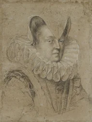 Porträt von Margherita, Herzogin von Ferrara